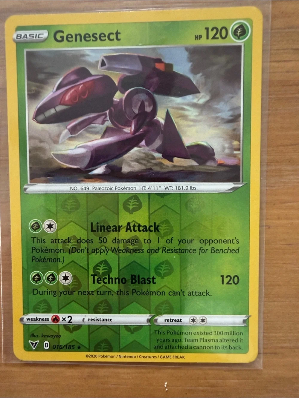 Genesect Pokémon Card Character Lot | 2 Reverse Holo Mythical Cards ✨5/$25✨